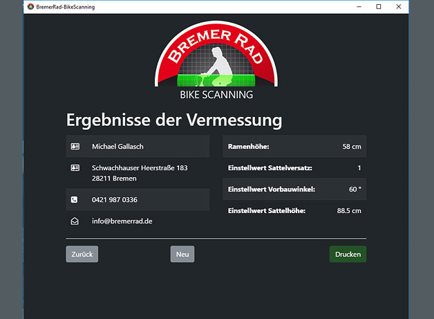 Bremer Rad entwickelt Bike Scanning
