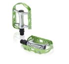 Alu Pedal limegrün